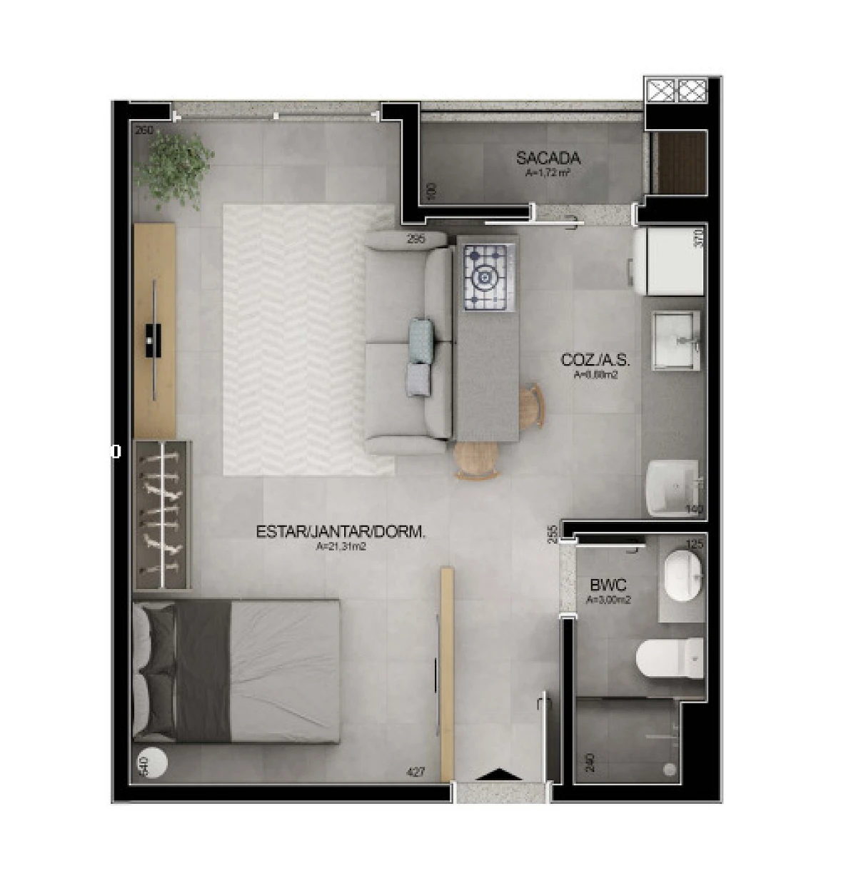 Apartamento em Campeche, Florianópolis