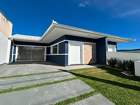 Casa 2 Quartos 48m² - Lisboa Iii - Casa em Forquilhas, São José - Foto 1