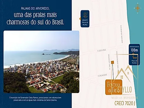 Apartamento em Areias De Cima, Governador Celso Ramos