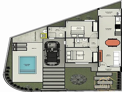 Casa em Forquilhas, São José