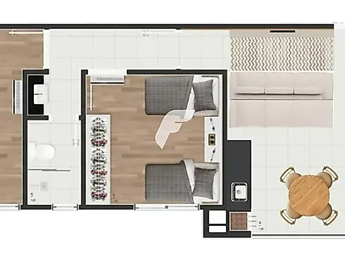Apartamento em Carvoeira, Florianópolis