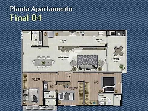 Apartamento em Capoeiras, Florianópolis