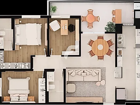 Apartamento em Nossa Senhora Do Rosário, São José
