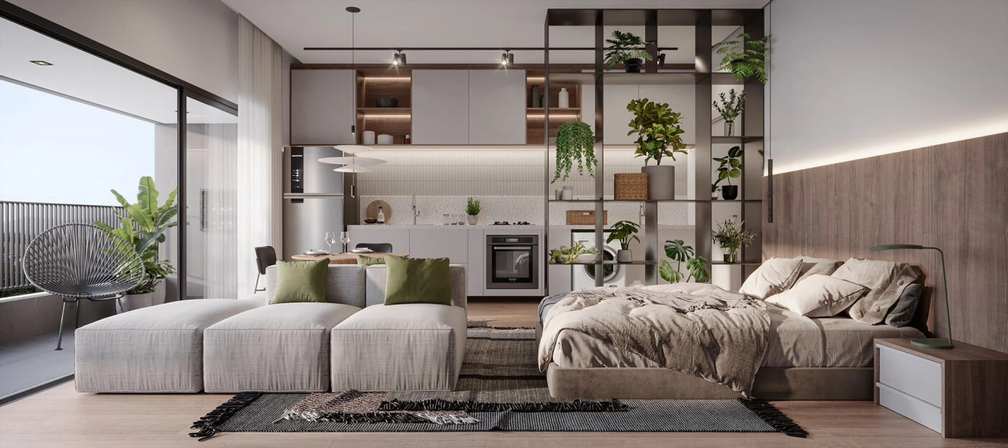 Apartamento em Viva Park, Porto Belo