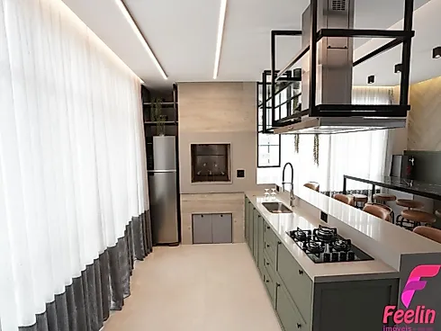 Apartamento em Meia Praia, Itapema