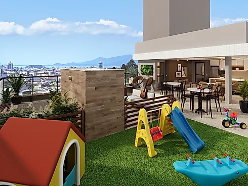 Apartamento em Pedra Branca, Palhoça