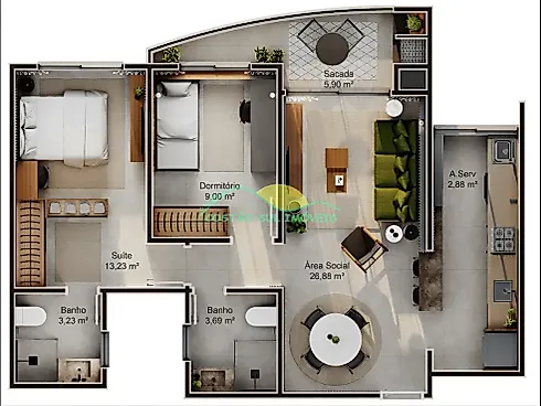 Apartamento em Monte Verde, Florianópolis