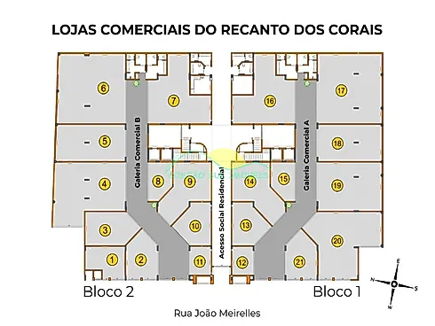 Escritório/sala em Abraão, Florianópolis