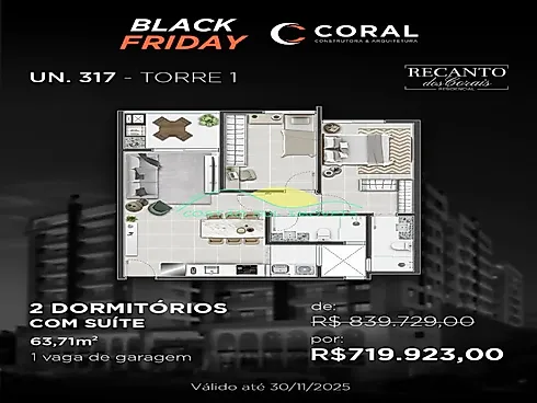 Apartamento em Abraão, Florianópolis