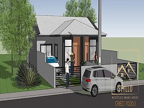 Casa 2 Dormitórios a Venda, 50,02M² Loteamento Vila Toscana Palhoça