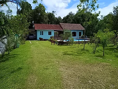 Chácara 3300m² com Boa Localização - Sul do Rio - Chácara em Sul do Rio, Santo Amaro da Imperatriz - Foto 1