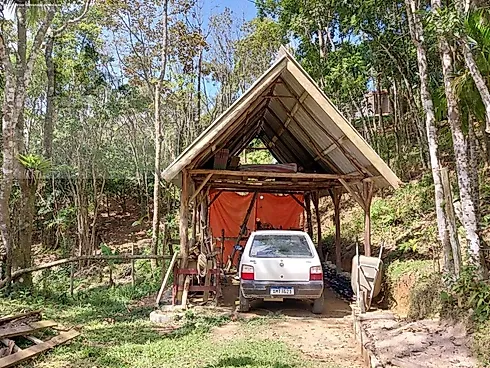 Sítio para Venda em Águas Mornas, Área Rural, 2 Dormitórios, 1 Banheiro, 5 Vagas - Casa em Área Rural, Águas Mornas - Foto 2