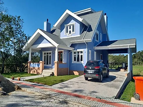 Casa Condomínio Fechado em Santo Amaro da Imperatriz - Casa em Sul do Rio, Santo Amaro da Imperatriz - Foto 1