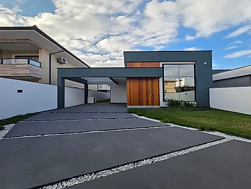 Casa 3 Quartos com 1 Suíte e 69m² - Nova Palhoça