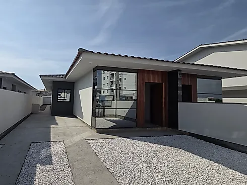 Casa 3 Quartos com 1 Suíte - Nova Palhoça - Casa em Nova Palhoça, Palhoça - Foto 1
