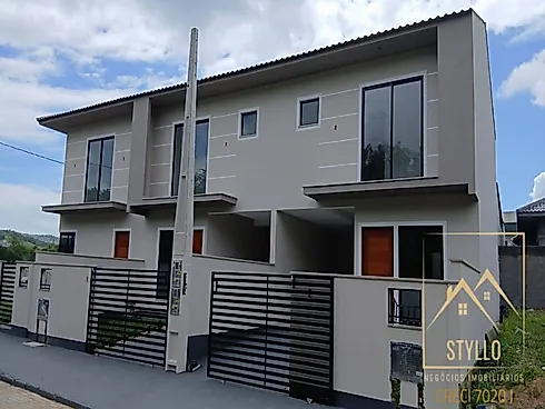 Excelente Sobrado  com 94,15M² Localizado no Loteamento Lisboa 3  São José - Casa em Forquilhas, São José - Foto 2