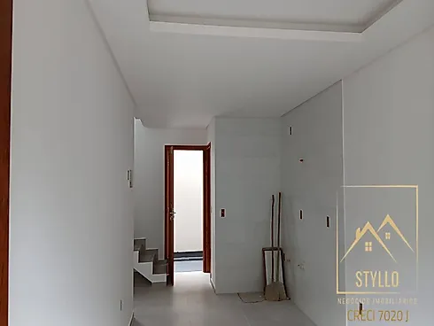 Excelente Sobrado  com 94,15M² Localizado no Loteamento Lisboa 3  São José - Casa em Forquilhas, São José - Foto 4