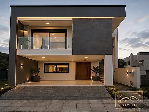 Excelente Casa com 3 Dormitórios a Venda, 187,00M² Condomínio Blue  Biguaçu - Casa em Delta Ville, Biguaçu - Foto 1