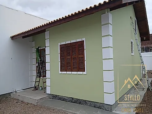 Excelente Casa 2 Dormitórios 62,43 m² Loteamento  Lisboa 1 São José SC - Casa em Forquilhas, São José - Foto 2