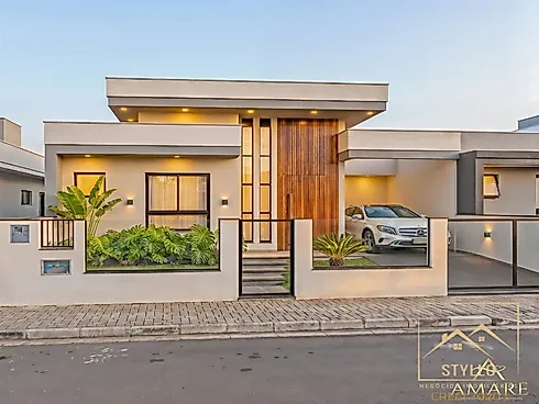 Excelente Casa 2 Dormitórios 75,00 m² Loteamento  Lisboa 3 São José SC - Casa em Forquilhas, São José - Foto 2
