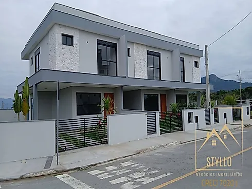 Excelentes Sobrados com 163,00M² Localizados em Forquilhas, São José/SC - Casa em Sertão Do Maruim, São José - Foto 3