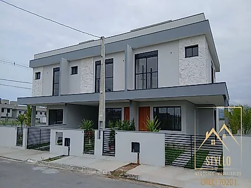 Excelentes Sobrados com 163,00M² Localizados em Forquilhas, São José/SC - Casa em Sertão Do Maruim, São José - Foto 4