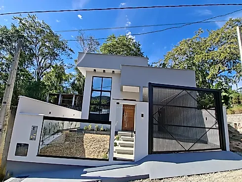 Casa 2 Quartos com 1 Suíte e 75m² - Alto Aririú - Casa em Alto Aririú, Palhoça - Foto 2