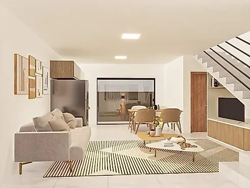 Sobrado Geminado 2 Quartos com 2 Suítes - Bela Vista - Foto 4