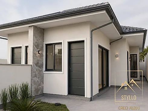 Casa com 2 Dormitórios a Venda, 51,05 m² Loteamento Jardim das Palmeiras Sj - Casa em Forquilhas Leste, São José - Foto 1