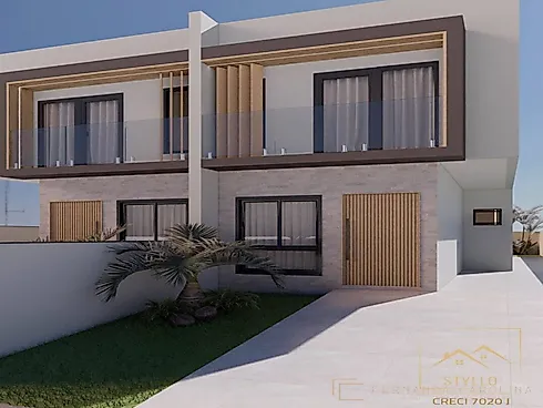 Excelente Sobrado 3 Dormitórios 100,00M² Bairro Nova Palhoça - Casa em Nova Palhoça, Palhoça - Foto 3