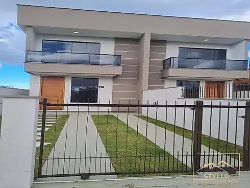 Excelente Sobrado 2 Dormitórios 73,00M² Villa Toscana Nova Palhoça - Casa em Barra Do Aririú, Palhoça - Foto 2
