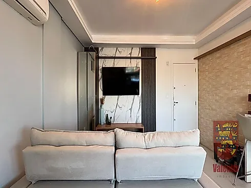 Seu Novo Lar Te Espera: Apartamento 2 Quartos com Suíte e Sacada em Coqueiros, Pronto para Você! - Apartamento em Coqueiros, Florianópolis - Foto 4