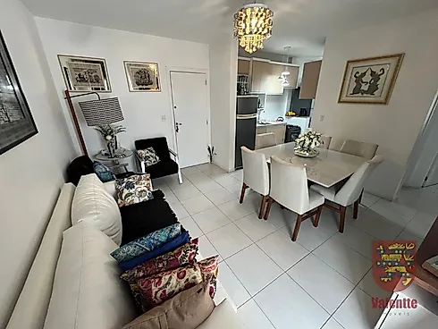 Seu Novo Lar de 2 Quartos, com Vaga de Garagem, no Coração Nobre de Coqueiros! - Apartamento em Coqueiros, Florianópolis - Foto 2