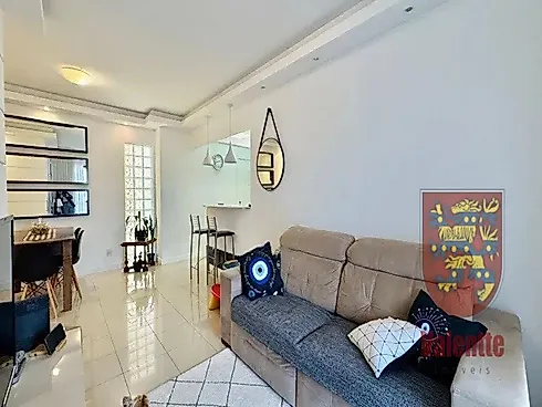 Lindo Apartamento no Estreito  3 Quartos e 2 Banheiros à Venda, 99 m² por R$ 890.000 - Apartamento em Balneário Estreito, Florianópolis - Foto 3