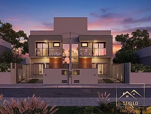 Sobrado 2 Dormitórios 98,23 m² Loteamento Novo Horizonte São José - Casa em Forquilhas São José, São José - Foto 5
