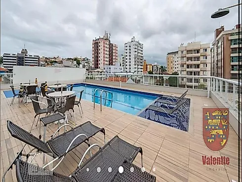 Vista Mar. Apartamento com 2 Vagas no do Balneario Estreito  2 Dormitórios sendo uma Suite. Sacada com Churrasqueira. Vista Mar. - Apartamento em Balneário Estreito, Florianópolis - Foto 2