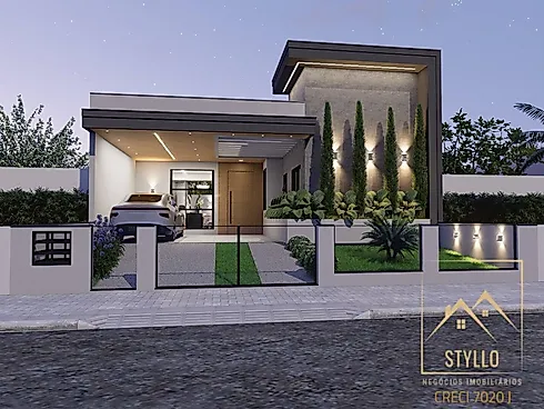 Excelente Casa com 3 Dormitórios a Venda, 120,53 m² Loteamento Lisboa 3 - Casa em Forquilhas, São José - Foto 3