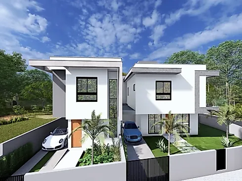 Sobrado 3 Quartos com 1 Suíte e 112m² - Guarda do Cubatão - Sobrado em Guarda do Cubatão, Palhoça - Foto 2