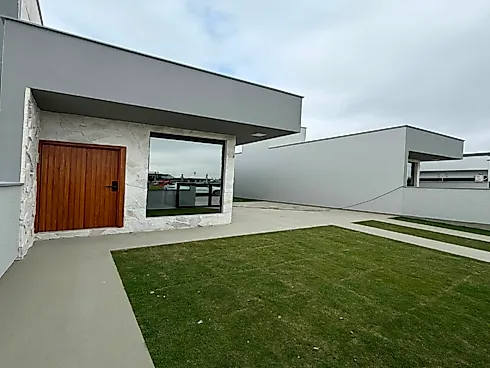 Casa Geminada 3 Quartos com 1 Suíte e 76m² - Guarda do Cubatão - Casa geminada em Guarda do Cubatão, Palhoça - Foto 4