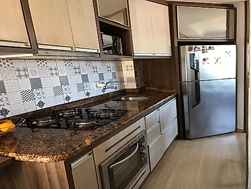Apartamento 2 Quartos Mobiliado - Passa Vinte - Apartamento em Passa Vinte, Palhoça - Foto 1