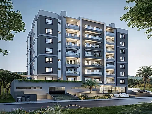 Apartamento 1 Quarto no Residencial Nápoles - Santo Amaro - Apartamento em São Francisco de Assis, Santo Amaro da Imperatriz - Foto 1