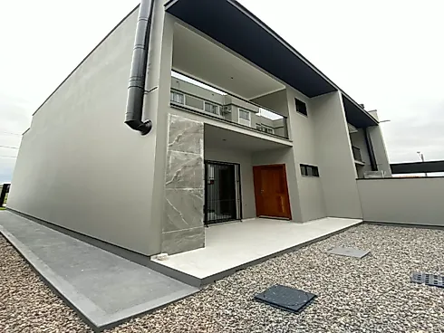 Sobrado em São José - Sobrado geminado em Sertão do Imaruim, São José - Foto 2