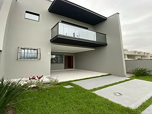 Sobrado em São José - Sobrado geminado em Sertão do Imaruim, São José - Foto 4