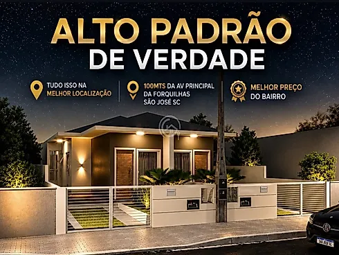 Casa Geminada no Parque das Palmeiras em São José/SC - Foto 2
