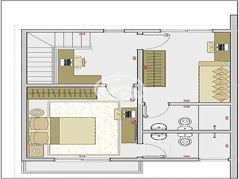 Belíssimos Sobrados - Villa Toscana Residence - Nova Palhoça - Palhoça/SC - Foto 7