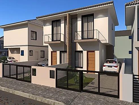 Sobrado de Esquina 2 Quartos 65m² - Guarda do Cubatão - Foto 12