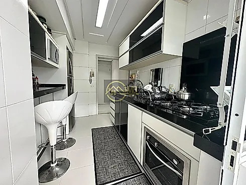 Apartamento 3 Dormitórios 1 Suíte, Mobiliado Palhoça - Foto 10