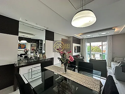 Apartamento 3 Dormitórios 1 Suíte, Mobiliado Palhoça - Foto 2