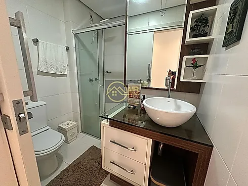 Apartamento 3 Dormitórios 1 Suíte, Mobiliado Palhoça - Foto 27