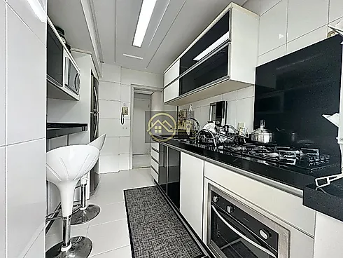Apartamento 3 Dormitórios 1 Suíte, Mobiliado Palhoça - Foto 9